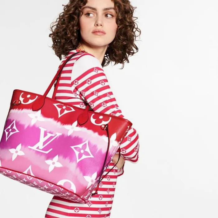 Louis Vuitton Neverfull Bag Louis Vuitton M45127 Lv Escale Neverfull MM 8211 Louis Vuitton Handbag Store 8211 Women