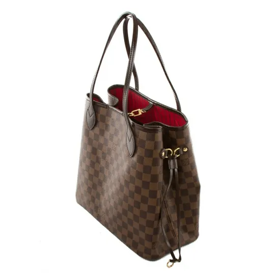 Louis Vuitton Neverfull Bag Louis Vuitton N51105 Neverfull MM Shoulder Bag Damier Ebene Canvas 8211 Louis Vuitton Handbag Store 8211 Women
