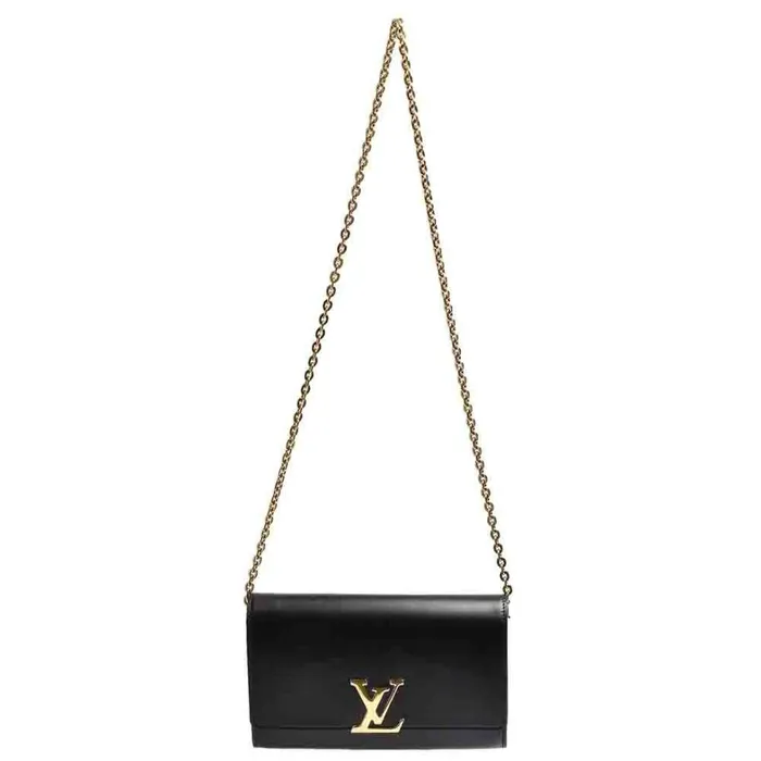 Louis Vuitton Shoulder and Totes Louis Vuitton M94335 Chain Louise Black 8211 Louis Vuitton Handbag Store 8211 Women