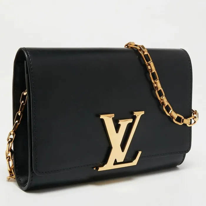 Louis Vuitton Shoulder and Totes Louis Vuitton M94335 Chain Louise Black 8211 Louis Vuitton Handbag Store 8211 Women
