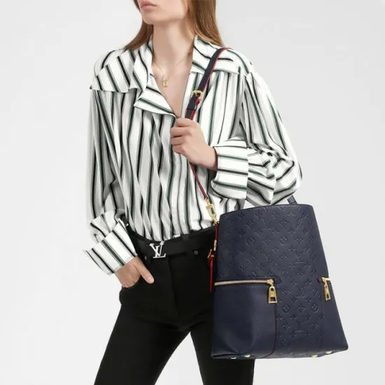 Louis Vuitton Shoulder and Totes Louis Vuitton Melie Navy M44012 Black M44014 8211 Louis Vuitton Handbag Store 8211 Women
