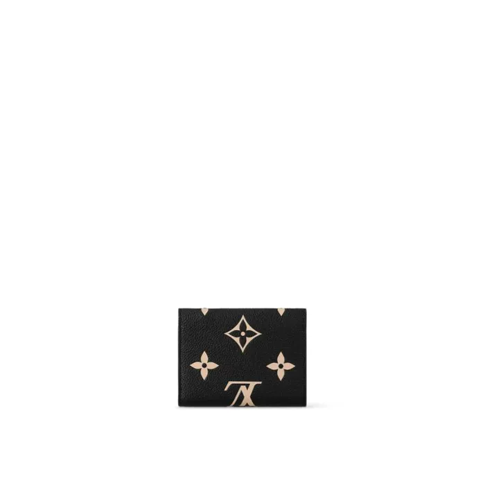 Louis Vuitton Wallets Louis Vuitton BlackBeige M80968 Victorine Wallet 8211 Louis Vuitton Handbag Store 8211 Women