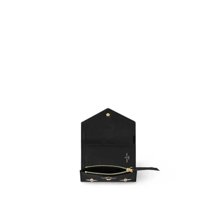 Louis Vuitton Wallets Louis Vuitton BlackBeige M80968 Victorine Wallet 8211 Louis Vuitton Handbag Store 8211 Women