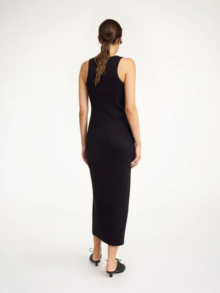 Lovelo Maxi Dress Black Women By Malene Birger Dresses