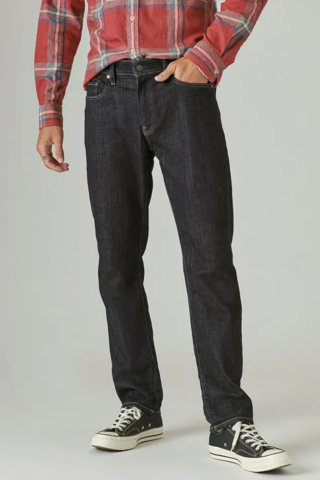 Lucky Brand 410 Athletic Straight Coolmax Stretch Jean Hula Men Jeans