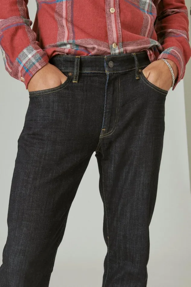 Lucky Brand 410 Athletic Straight Coolmax Stretch Jean Hula Men Jeans