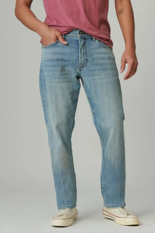 Lucky Brand 410 Athletic Straight Premium Coolmax Stretch Jean Polaris Men Jeans