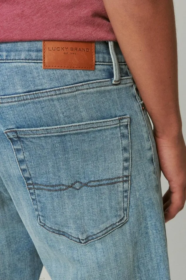Lucky Brand 410 Athletic Straight Premium Coolmax Stretch Jean Polaris Men Jeans
