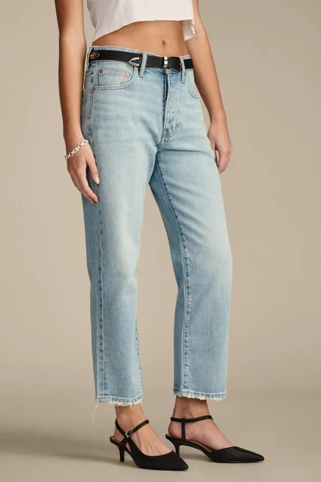 Lucky Brand 90s Loose Crop Sky High Women Jeans