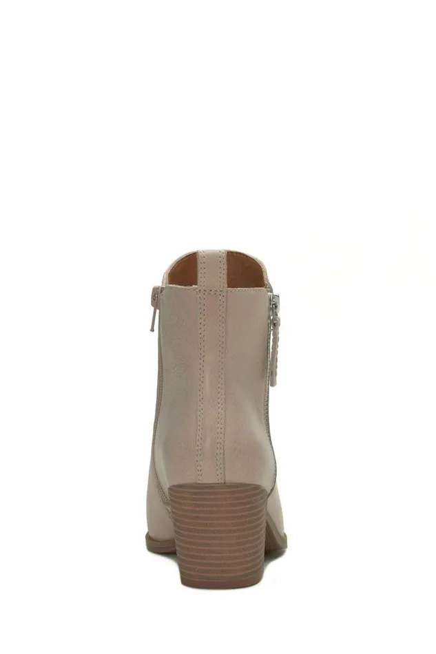 Lucky Brand Bidelia Bootie Light Grey Women Shoes