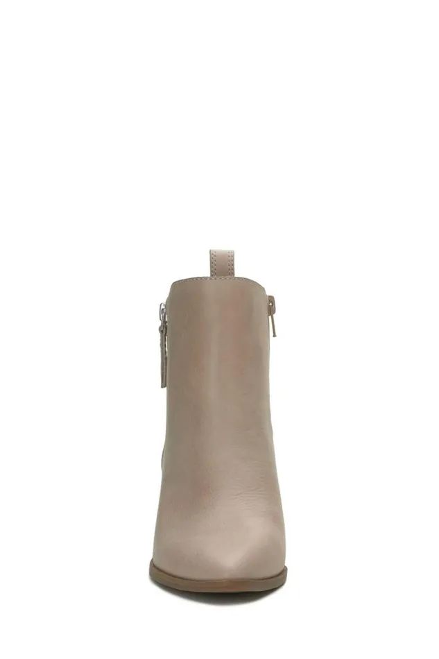 Lucky Brand Bidelia Bootie Light Grey Women Shoes
