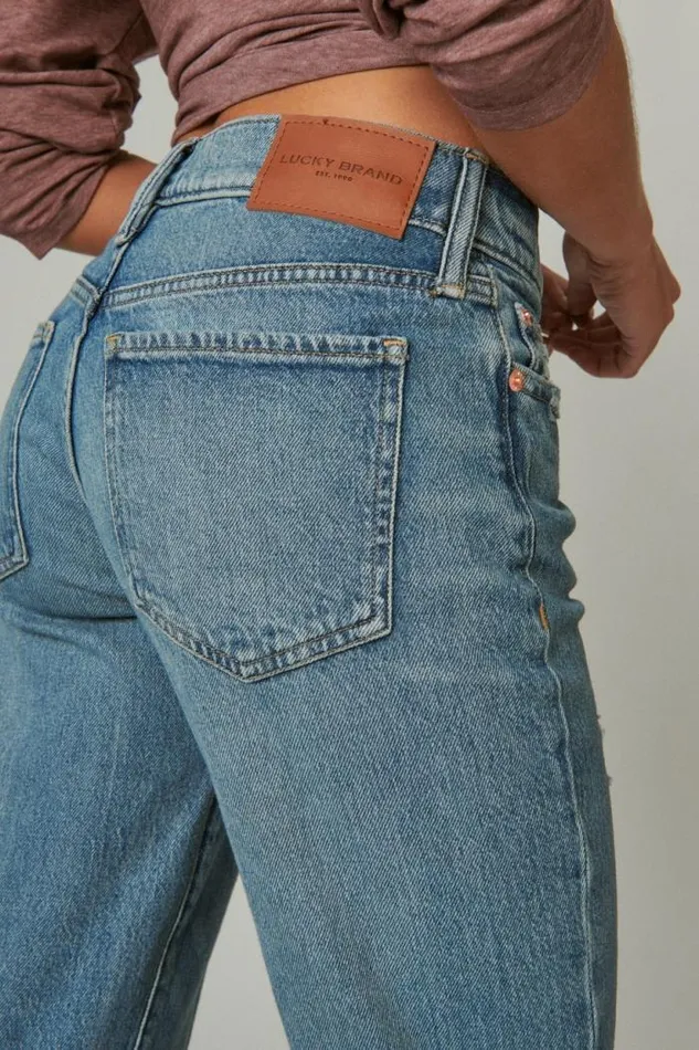 Lucky Brand Easy Rider Boot Equinox Dest Women Jeans