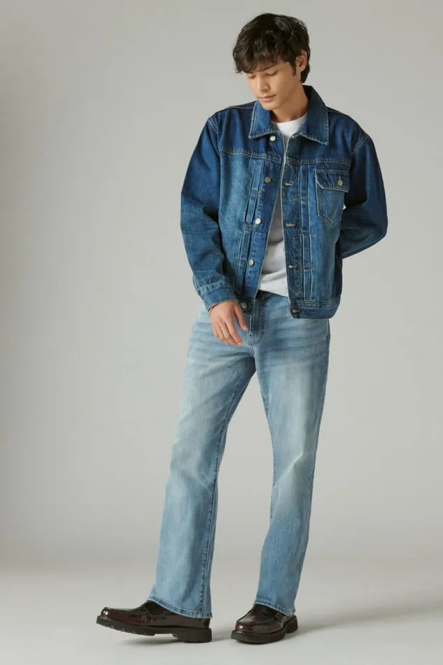 Lucky Brand Easy Rider Boot Premium Coolmax Stretch Jean Polaris Men Jeans