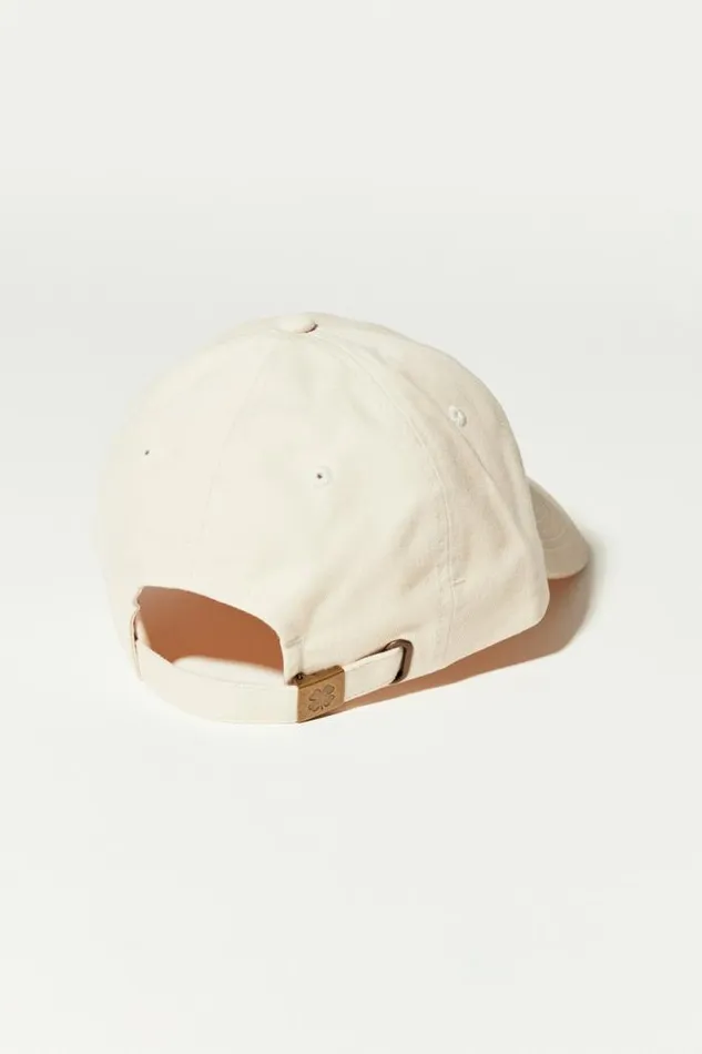 Lucky Brand Embroidery Hat Natural Men Hats