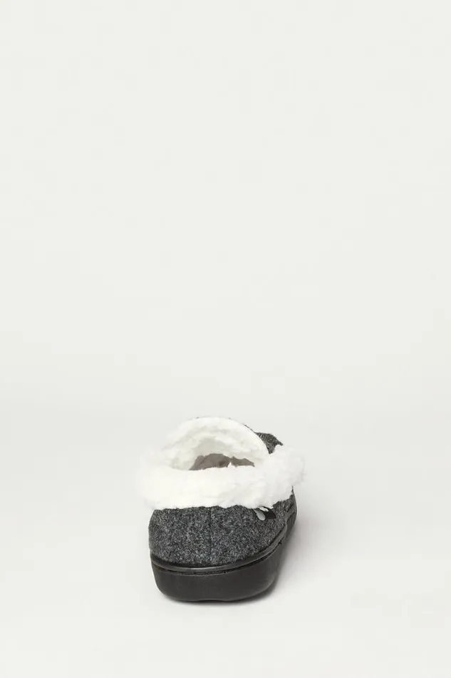 Lucky Brand Faux Wool Sherpa Lined Slipper Multi Men Shoes