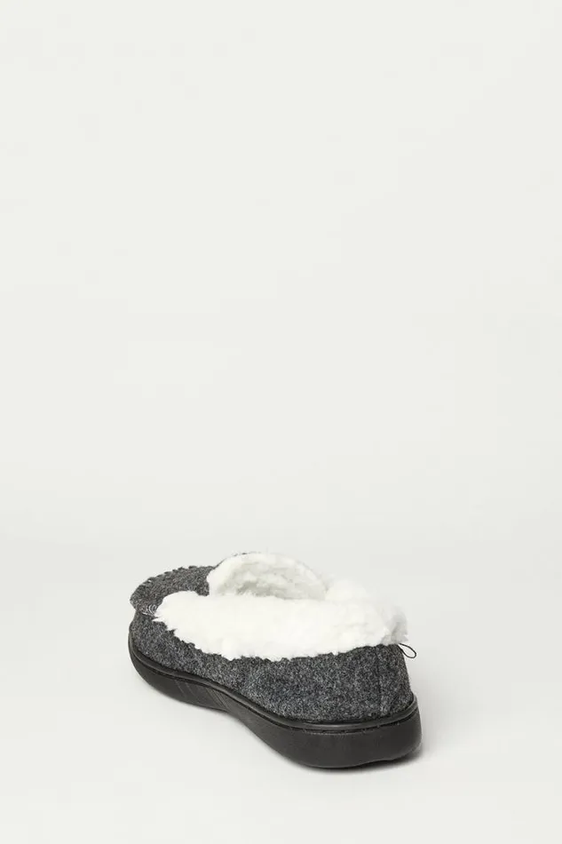 Lucky Brand Faux Wool Sherpa Lined Slipper Multi Men Shoes