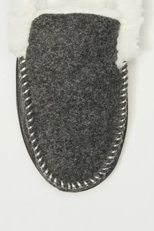 Lucky Brand Faux Wool Sherpa Lined Slipper Multi Men Shoes