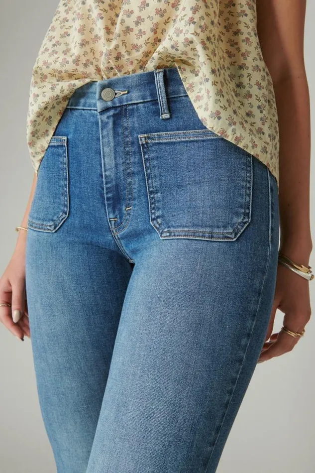 Lucky Brand High Rise Stevie Flare Farrah Women Jeans