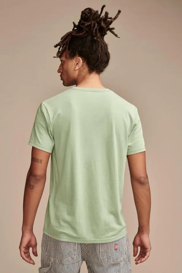 Lucky Brand Knockout Kelly039s Mineral Green Men Graphic Tees