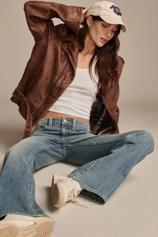 Lucky Brand Low Rise Flare Breakfast Club Women Jeans