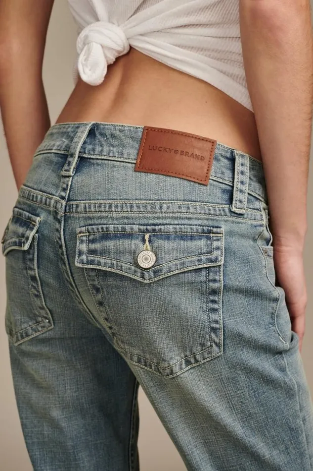 Lucky Brand Low Rise Flare Breakfast Club Women Jeans