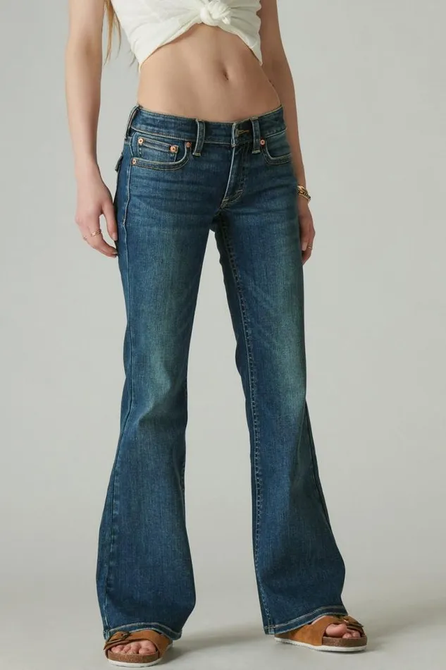 Lucky Brand Low Rise Flare Lightyear Women Jeans