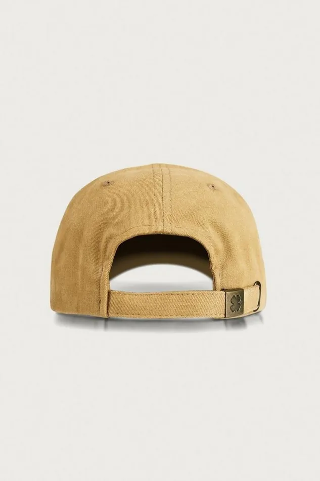 Lucky Brand Lucky 1990 Embroidered Dad Hat Gold MenWomen Hats