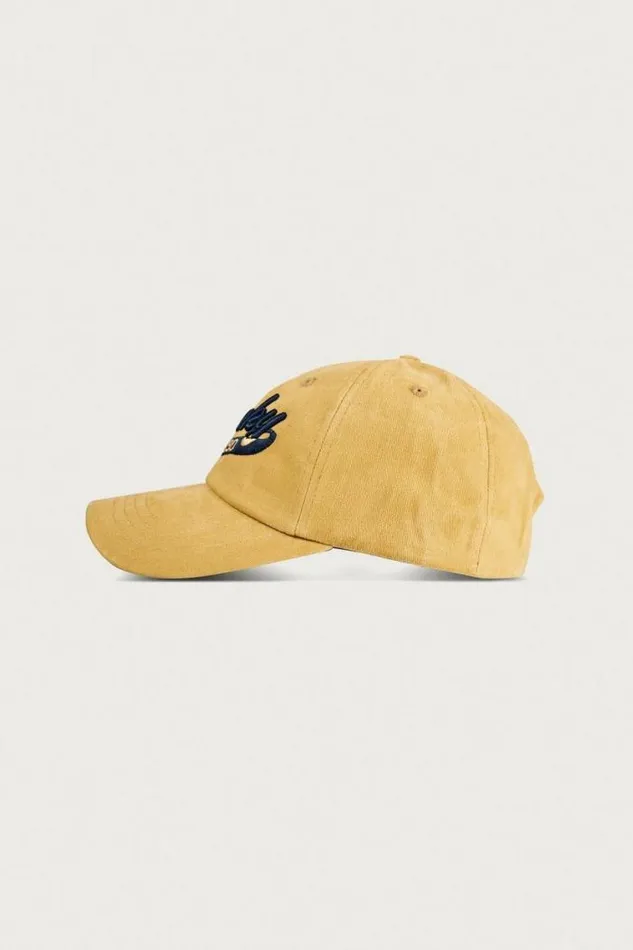 Lucky Brand Lucky 1990 Embroidered Dad Hat Gold MenWomen Hats