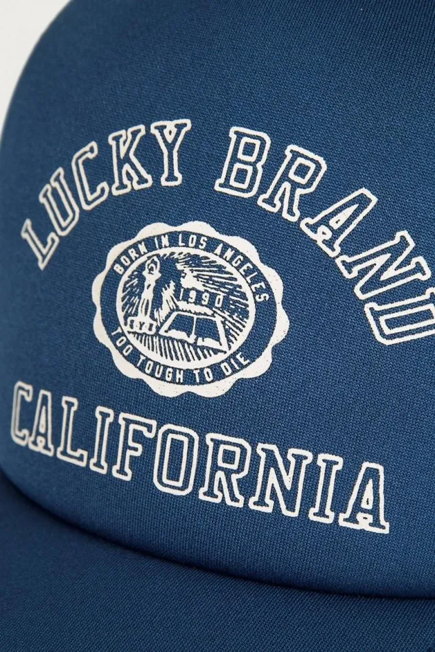 Lucky Brand Lucky Collegiate Trucker Hat Rinse MenWomen Hats