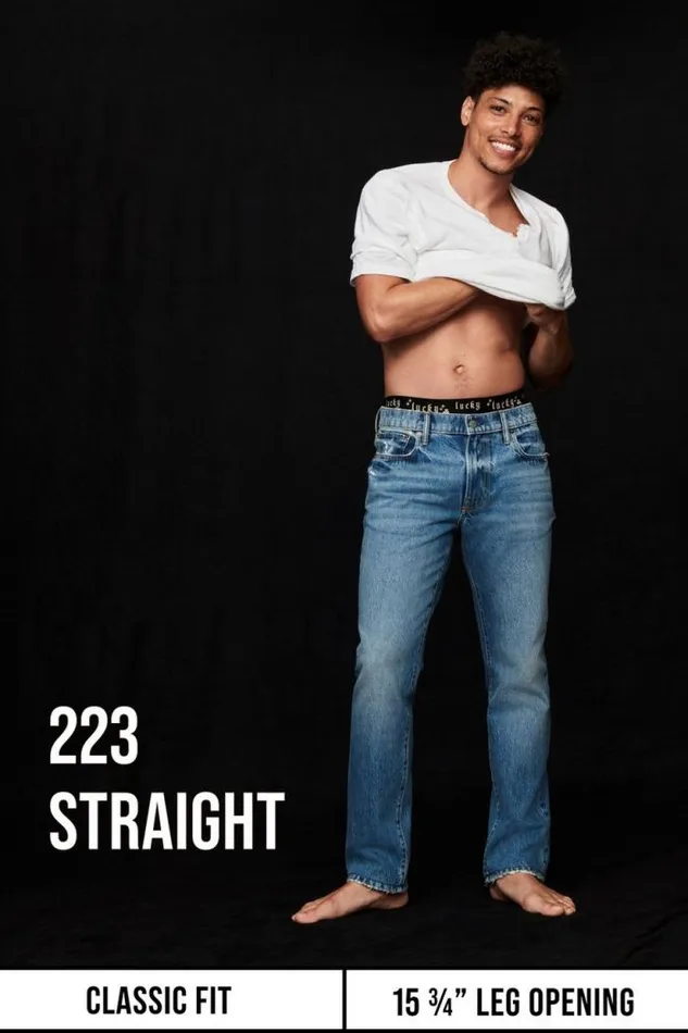 Lucky Brand Lucky Legend 223 Straight Bayonne Men Jeans