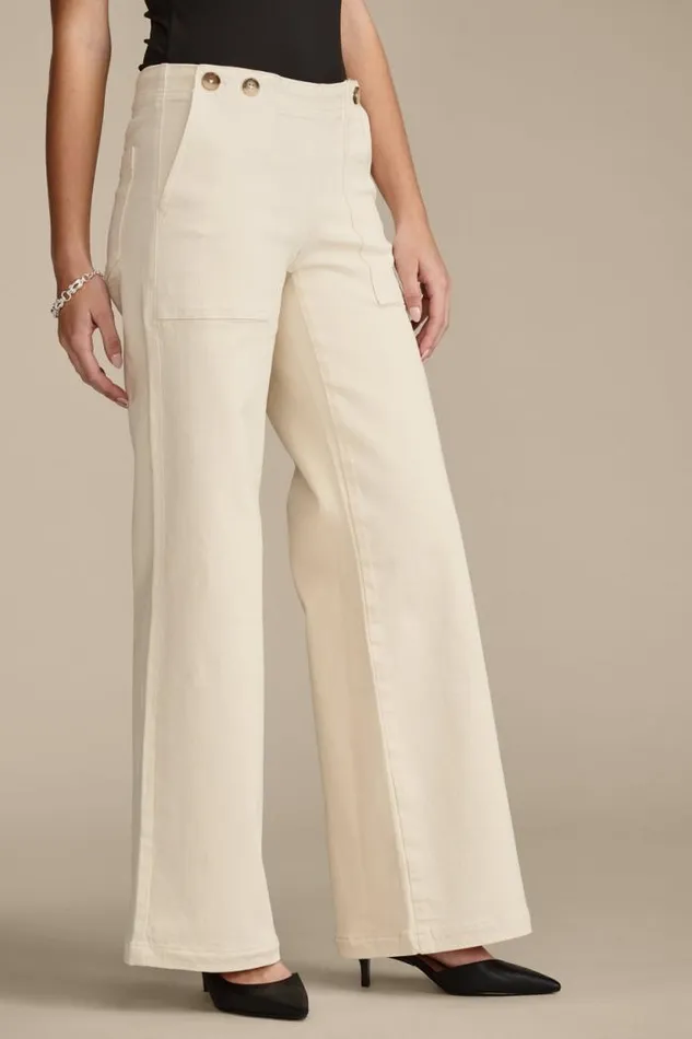 Lucky Brand Lucky Legend Sailor Wide Leg Pant Cloud High Women Jeans