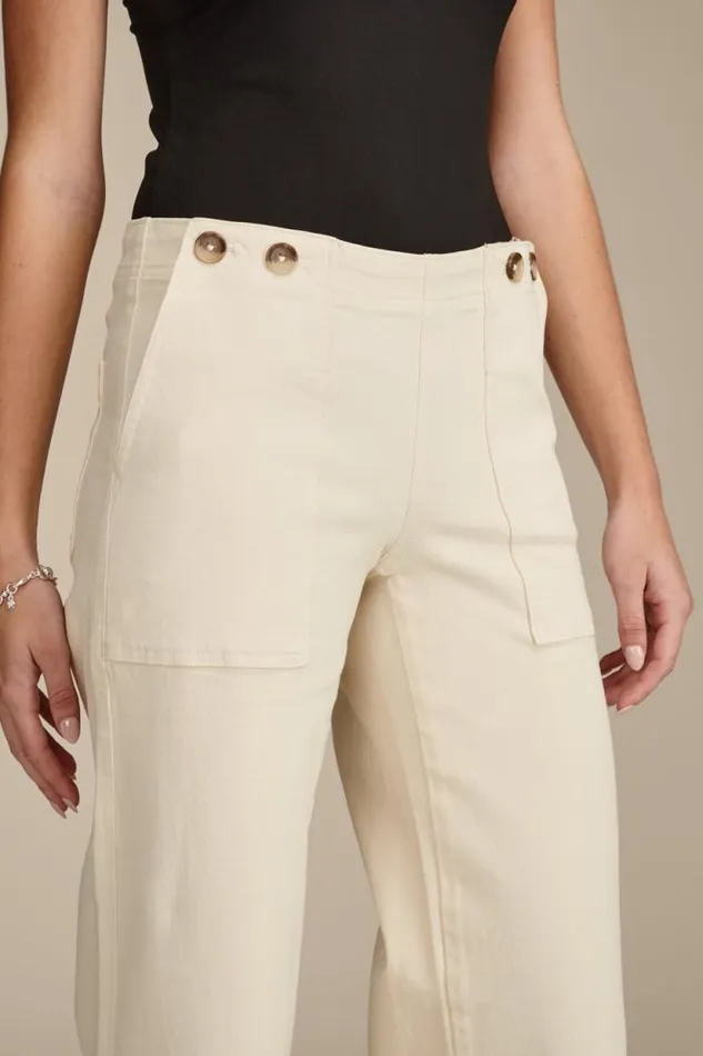 Lucky Brand Lucky Legend Sailor Wide Leg Pant Cloud High Women Jeans