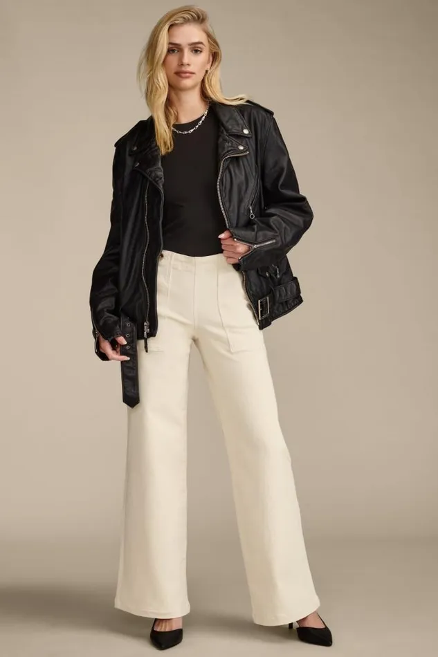 Lucky Brand Lucky Legend Sailor Wide Leg Pant Cloud High Women Jeans
