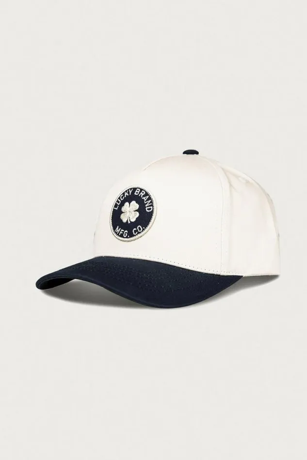 Lucky Brand Lucky Mfg Co Patch Hat Natural MenWomen Hats
