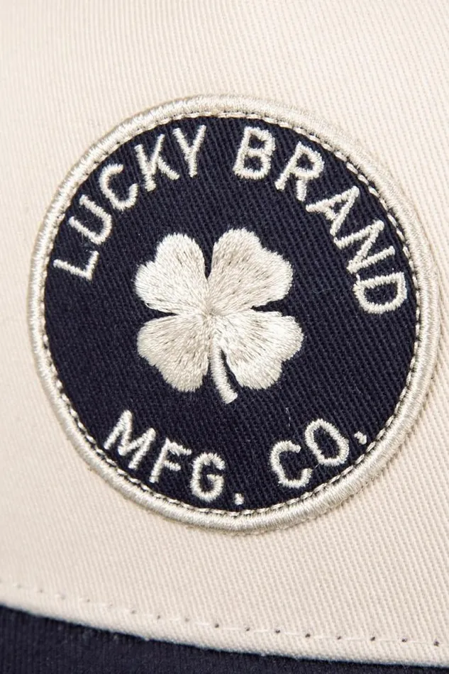 Lucky Brand Lucky Mfg Co Patch Hat Natural MenWomen Hats