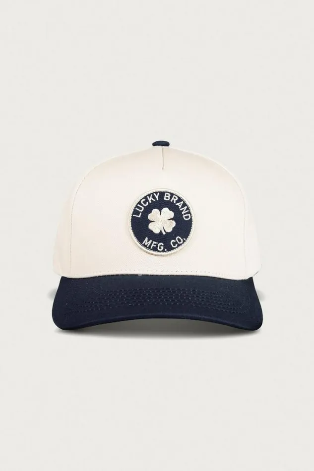 Lucky Brand Lucky Mfg Co Patch Hat Natural MenWomen Hats