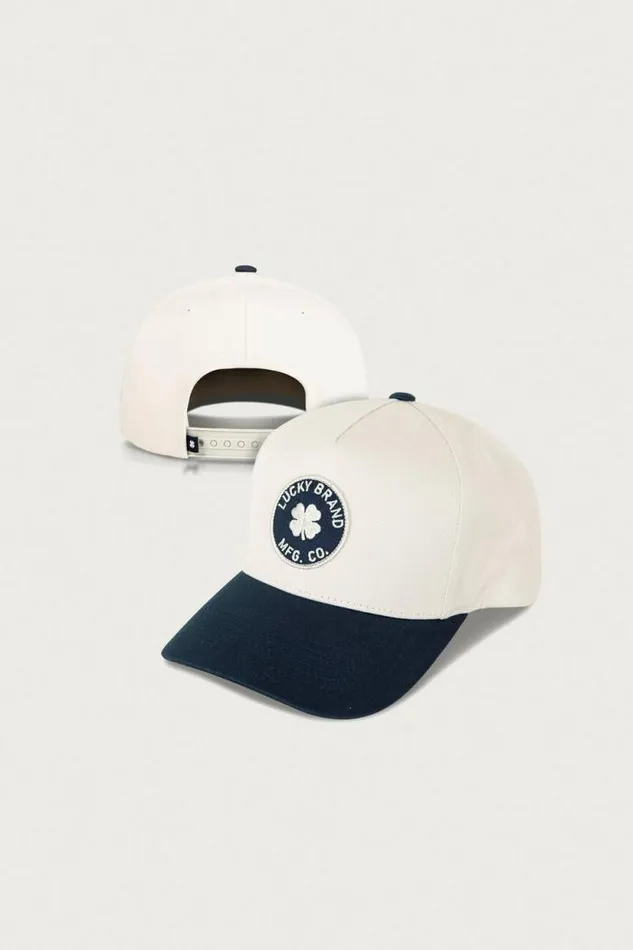 Lucky Brand Lucky Mfg Co Patch Hat Natural MenWomen Hats