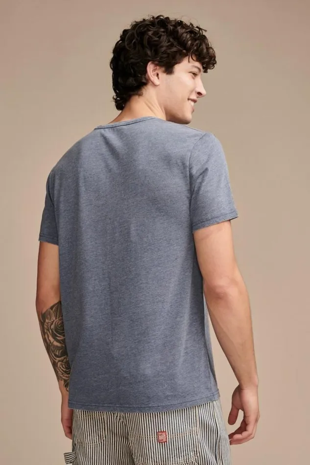 Lucky Brand Lucky Rabbits Foot Ensign Blue Men Graphic Tees