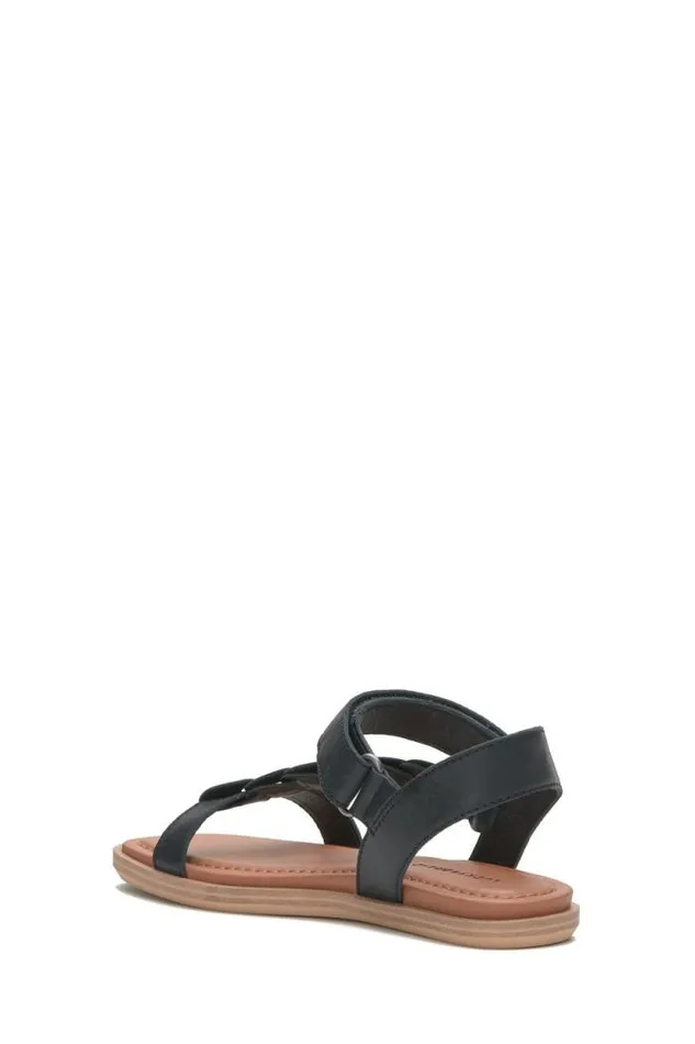 Lucky Brand Natany Braided Sandal Black Women Shoes