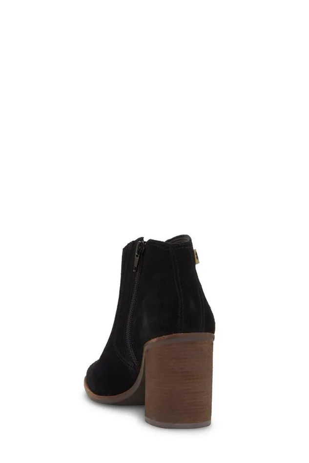 Lucky Brand Pellyon Heeled Bootie Oxford Women Shoes