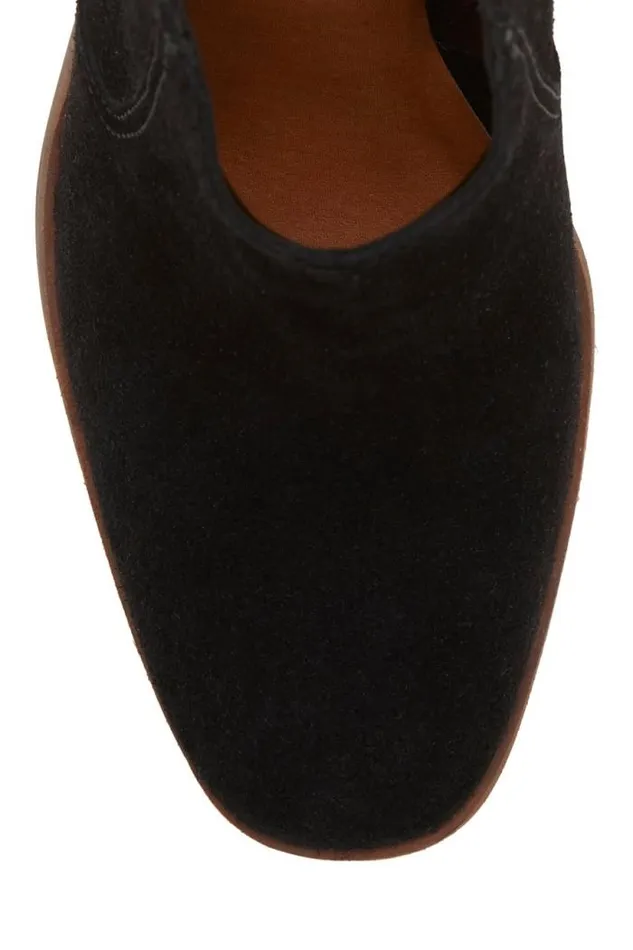 Lucky Brand Pellyon Heeled Bootie Oxford Women Shoes