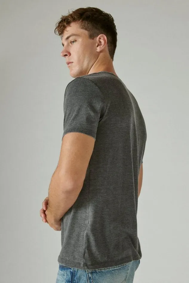 Lucky Brand Poker Cards Tee Jet Black Men Graphic Tees Lucky Brand Poker Cards Tee Jet Black Men Graphic Tees