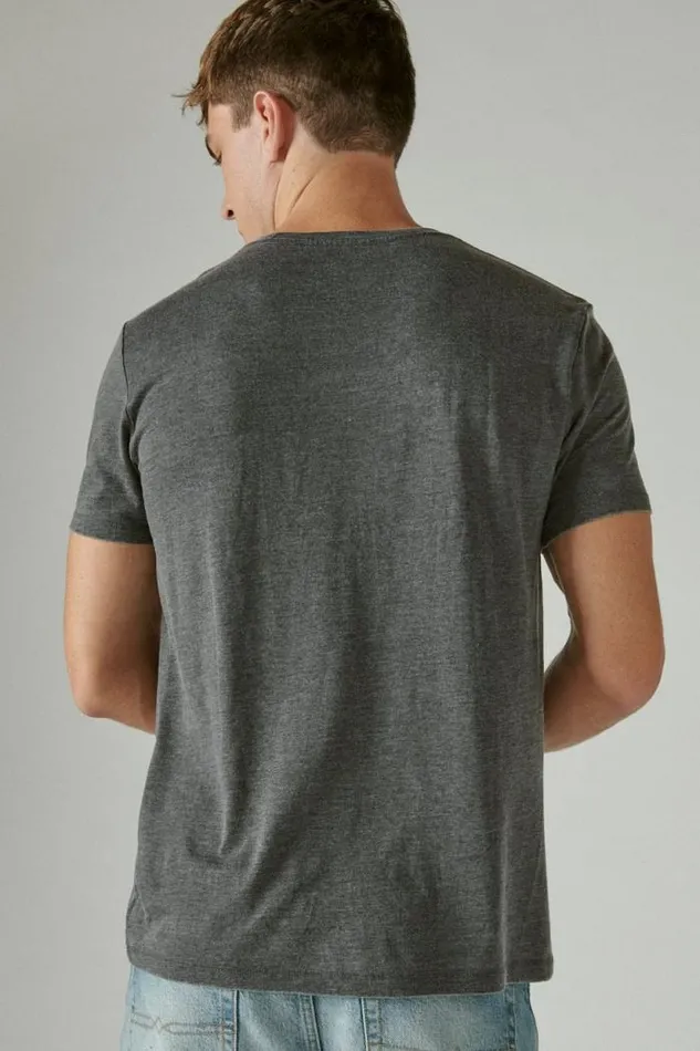 Lucky Brand Poker Cards Tee Jet Black Men Graphic Tees Lucky Brand Poker Cards Tee Jet Black Men Graphic Tees