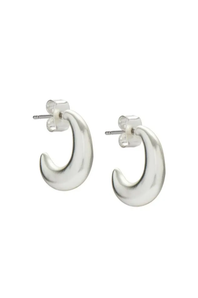 Lucky Brand Small Hoop Earring Silver Women Jewelry