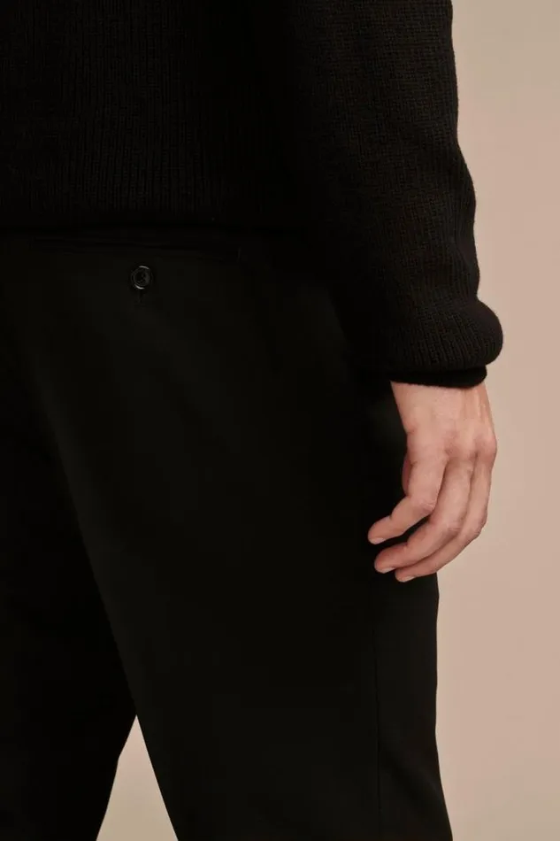 Lucky Brand Suit Separate 4 Way Stretch Pant Black Men Suit Separates