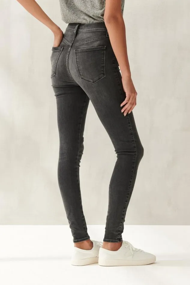 Lucky Brand Uni Fit High Rise Skinny Jean Global Grey Women Jeans
