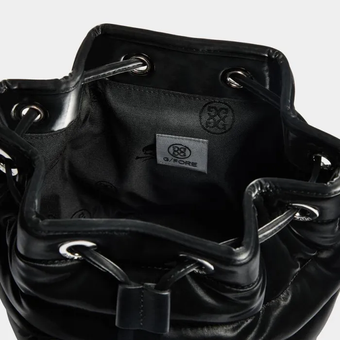 Luggage and Bags MenWomen GFORE LTD RELEASE CIRCLE G039S QUILTED BUCKET BAG Onyx