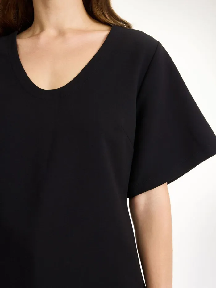 Lunae TShirt Black Women By Malene Birger Tops and Blouses