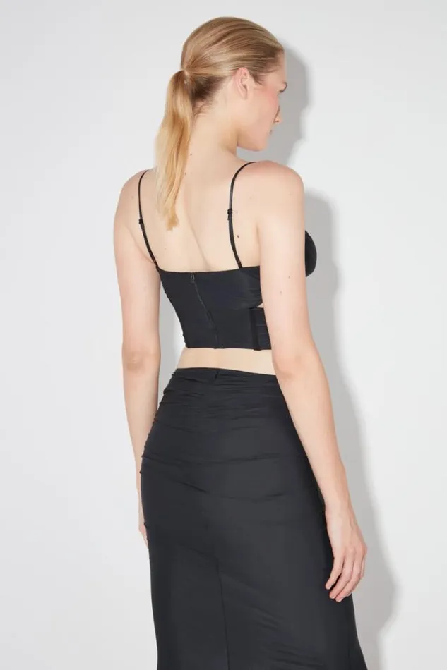 Lycra Corset Black Women MISBHV Tops