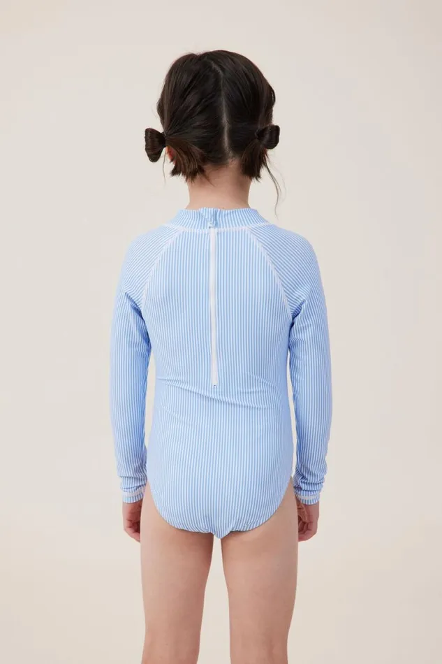 Lydia One Piece Dusk Bluebirdie Stripe Girls Cotton On Swimwear Lydia One Piece Dusk Bluebirdie Stripe Girls Cotton On Swimwear